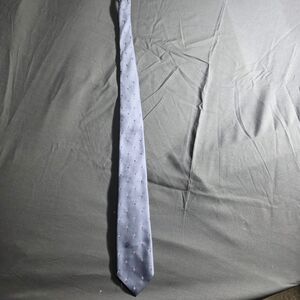 Classic Gray Tie with Red Accents